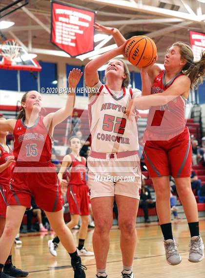 Thumbnail 2 in West Lincoln @ Newton-Conover (South Fork 2A Conference Tournament 1st Round) photogallery.