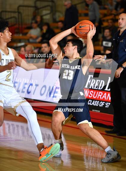 Thumbnail 2 in St. John Bosco vs. Notre Dame (SO) (Nike Extravaganza) photogallery.