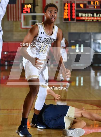Thumbnail 3 in St. John Bosco vs. Notre Dame (SO) (Nike Extravaganza) photogallery.