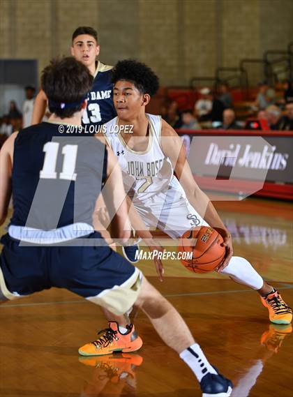 Thumbnail 3 in St. John Bosco vs. Notre Dame (SO) (Nike Extravaganza) photogallery.