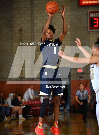 Thumbnail 2 in St. John Bosco vs. Notre Dame (SO) (Nike Extravaganza) photogallery.