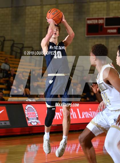Thumbnail 3 in St. John Bosco vs. Notre Dame (SO) (Nike Extravaganza) photogallery.