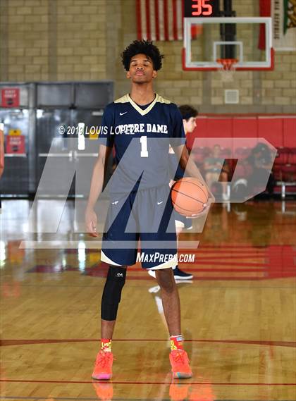 Thumbnail 1 in St. John Bosco vs. Notre Dame (SO) (Nike Extravaganza) photogallery.