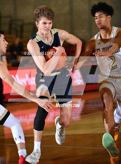 Thumbnail 1 in St. John Bosco vs. Notre Dame (SO) (Nike Extravaganza) photogallery.