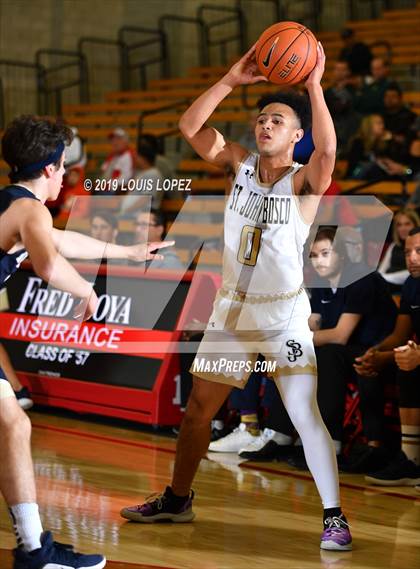 Thumbnail 2 in St. John Bosco vs. Notre Dame (SO) (Nike Extravaganza) photogallery.