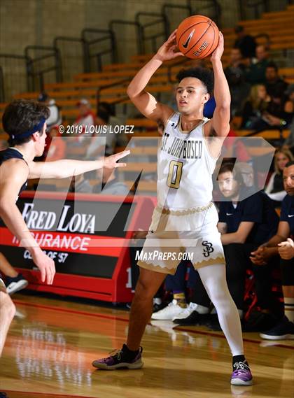 Thumbnail 3 in St. John Bosco vs. Notre Dame (SO) (Nike Extravaganza) photogallery.