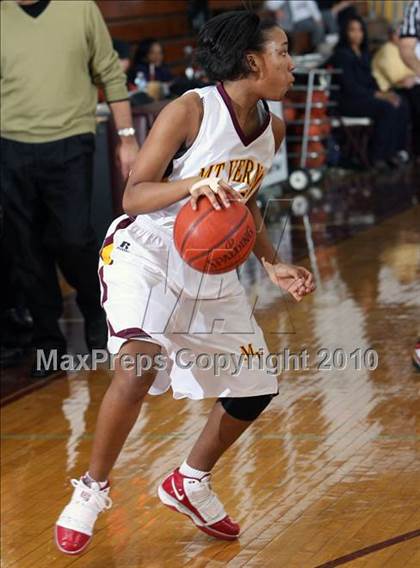 Thumbnail 3 in New Rochelle vs Mt. Vernon (Section 1 AA Quarterfinals) photogallery.