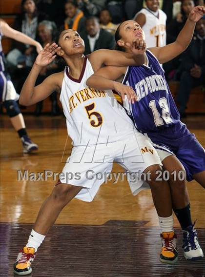 Thumbnail 2 in New Rochelle vs Mt. Vernon (Section 1 AA Quarterfinals) photogallery.