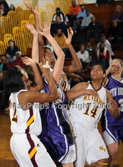 Thumbnail 3 in New Rochelle vs Mt. Vernon (Section 1 AA Quarterfinals) photogallery.