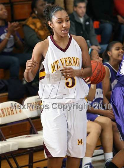 Thumbnail 3 in New Rochelle vs Mt. Vernon (Section 1 AA Quarterfinals) photogallery.