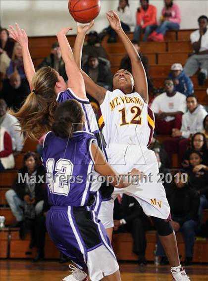 Thumbnail 3 in New Rochelle vs Mt. Vernon (Section 1 AA Quarterfinals) photogallery.