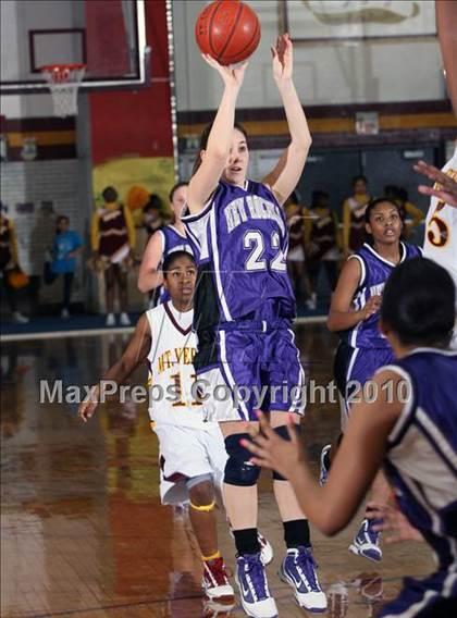 Thumbnail 2 in New Rochelle vs Mt. Vernon (Section 1 AA Quarterfinals) photogallery.