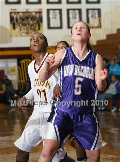 Thumbnail 3 in New Rochelle vs Mt. Vernon (Section 1 AA Quarterfinals) photogallery.