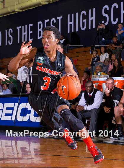 Thumbnail 1 in Montverde Academy vs. Sagemont (Dick's Sporting Goods National Tournament) photogallery.