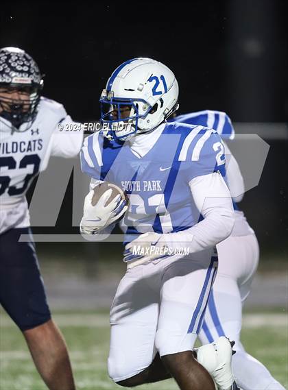 Thumbnail 1 in Central Clarion [Clarion/Clarion-Limestone/North Clarion] vs South Park (PIAA 2A Semifinal) photogallery.