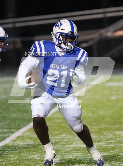 Thumbnail 1 in Central Clarion [Clarion/Clarion-Limestone/North Clarion] vs South Park (PIAA 2A Semifinal) photogallery.