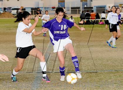 Thumbnail 3 in Notre Dame Prep vs. Copper Canyon (Deer Valley Tournament) photogallery.