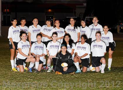 Thumbnail 1 in Notre Dame Prep vs. Copper Canyon (Deer Valley Tournament) photogallery.