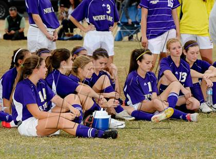 Thumbnail 2 in Notre Dame Prep vs. Copper Canyon (Deer Valley Tournament) photogallery.