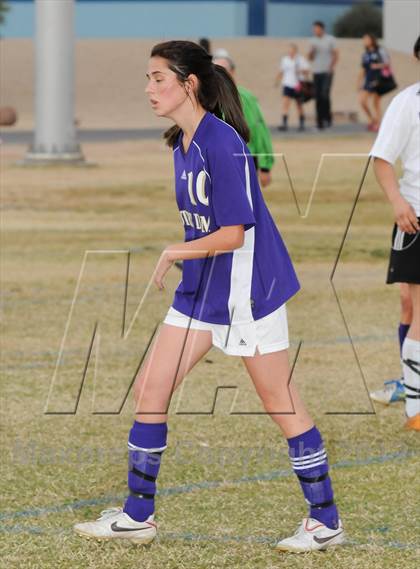 Thumbnail 2 in Notre Dame Prep vs. Copper Canyon (Deer Valley Tournament) photogallery.