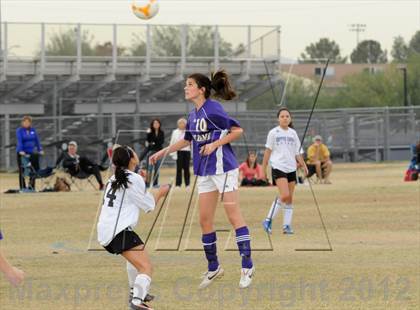 Thumbnail 2 in Notre Dame Prep vs. Copper Canyon (Deer Valley Tournament) photogallery.
