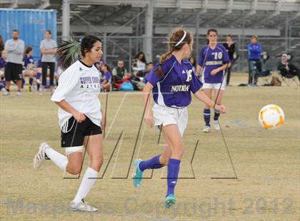 Thumbnail 3 in Notre Dame Prep vs. Copper Canyon (Deer Valley Tournament) photogallery.