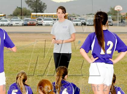 Thumbnail 1 in Notre Dame Prep vs. Copper Canyon (Deer Valley Tournament) photogallery.