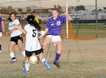 Thumbnail 1 in Notre Dame Prep vs. Copper Canyon (Deer Valley Tournament) photogallery.