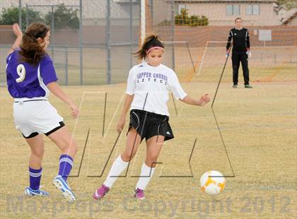 Thumbnail 1 in Notre Dame Prep vs. Copper Canyon (Deer Valley Tournament) photogallery.