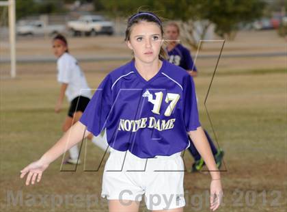 Thumbnail 1 in Notre Dame Prep vs. Copper Canyon (Deer Valley Tournament) photogallery.