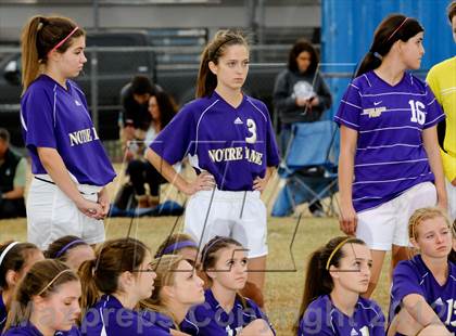 Thumbnail 3 in Notre Dame Prep vs. Copper Canyon (Deer Valley Tournament) photogallery.