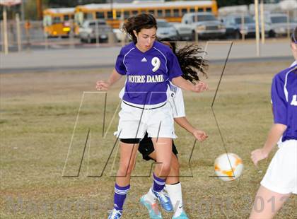 Thumbnail 2 in Notre Dame Prep vs. Copper Canyon (Deer Valley Tournament) photogallery.