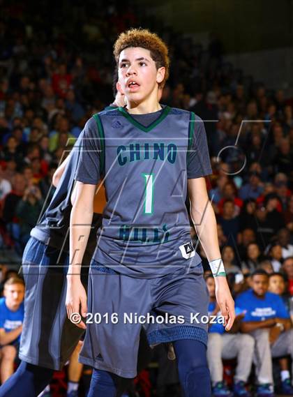 Thumbnail 3 in Chino Hills vs. Bishop Gorman (Nike Extravaganza) photogallery.