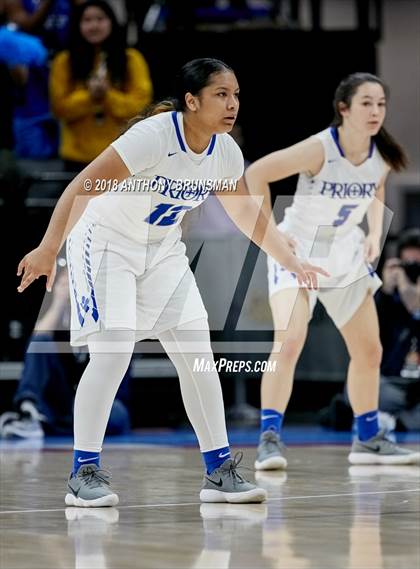 Thumbnail 2 in Rolling Hills Prep vs. Woodside Priory (CIF State D4 Final) photogallery.