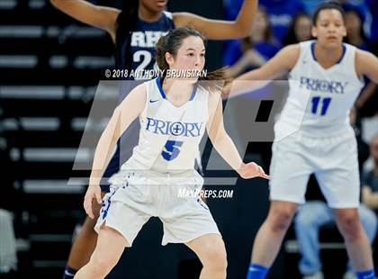 Thumbnail 3 in Rolling Hills Prep vs. Woodside Priory (CIF State D4 Final) photogallery.