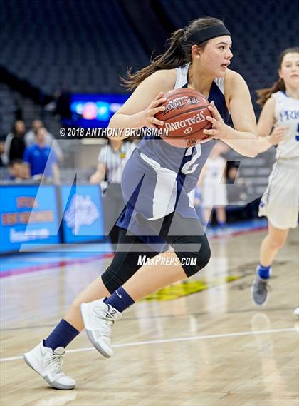 Thumbnail 2 in Rolling Hills Prep vs. Woodside Priory (CIF State D4 Final) photogallery.