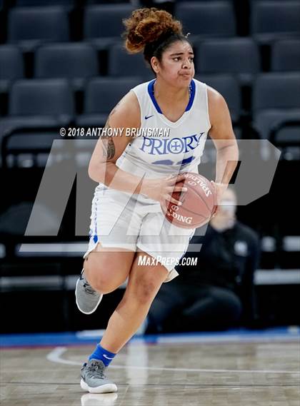 Thumbnail 2 in Rolling Hills Prep vs. Woodside Priory (CIF State D4 Final) photogallery.
