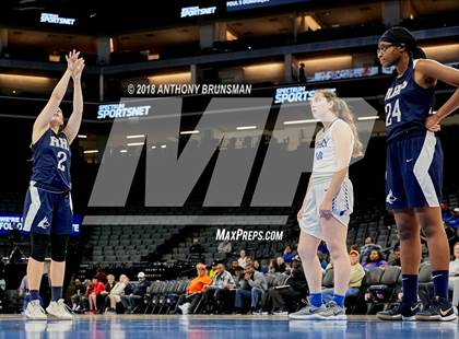 Thumbnail 3 in Rolling Hills Prep vs. Woodside Priory (CIF State D4 Final) photogallery.