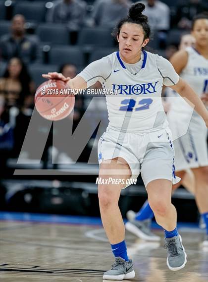 Thumbnail 1 in Rolling Hills Prep vs. Woodside Priory (CIF State D4 Final) photogallery.