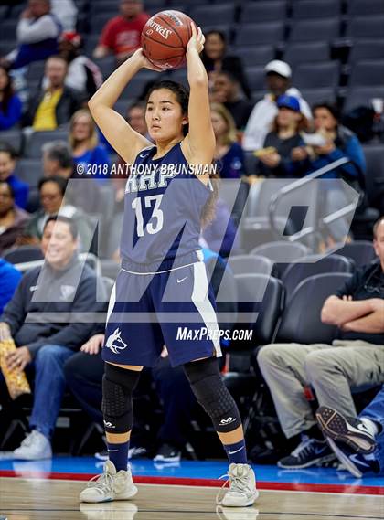 Thumbnail 2 in Rolling Hills Prep vs. Woodside Priory (CIF State D4 Final) photogallery.