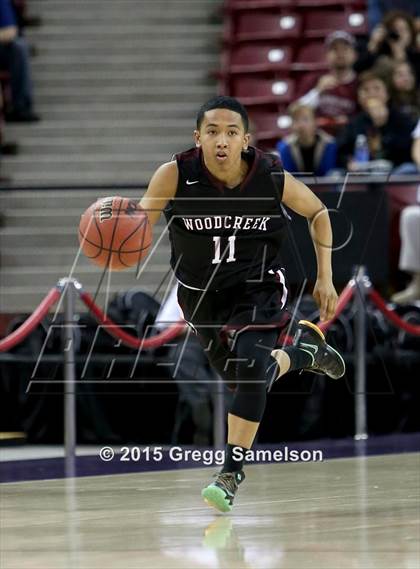 Thumbnail 2 in Woodcreek vs Sheldon (CIF SJS D1 Semifinal) photogallery.