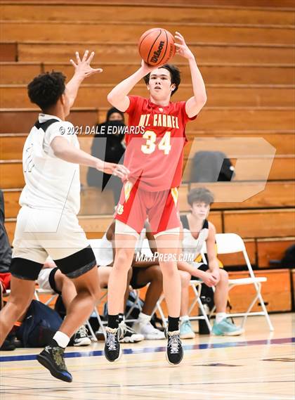 Thumbnail 2 in Mt Carmel vs Mission Bay (Mira Mesa Marauders JV Classic) photogallery.