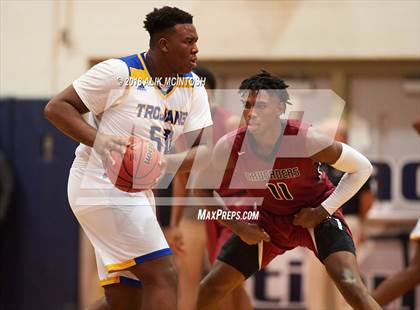 Thumbnail 2 in Trinity Christian vs. Garner Magnet (Millbrook Showcase) photogallery.