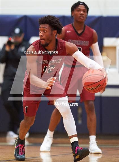 Thumbnail 2 in Trinity Christian vs. Garner Magnet (Millbrook Showcase) photogallery.