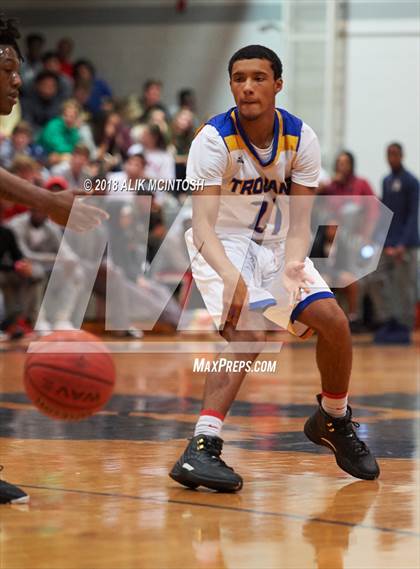 Thumbnail 1 in Trinity Christian vs. Garner Magnet (Millbrook Showcase) photogallery.