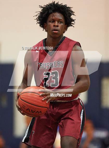 Thumbnail 2 in Trinity Christian vs. Garner Magnet (Millbrook Showcase) photogallery.
