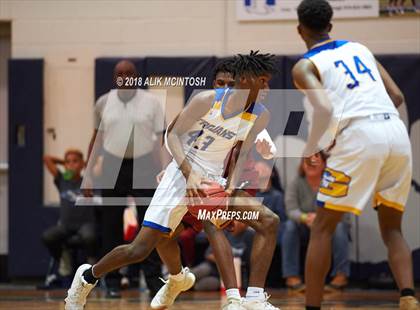 Thumbnail 2 in Trinity Christian vs. Garner Magnet (Millbrook Showcase) photogallery.