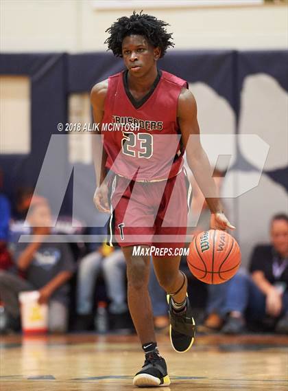 Thumbnail 1 in Trinity Christian vs. Garner Magnet (Millbrook Showcase) photogallery.