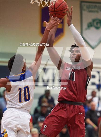 Thumbnail 1 in Trinity Christian vs. Garner Magnet (Millbrook Showcase) photogallery.