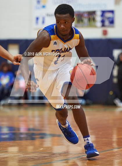 Thumbnail 2 in Trinity Christian vs. Garner Magnet (Millbrook Showcase) photogallery.